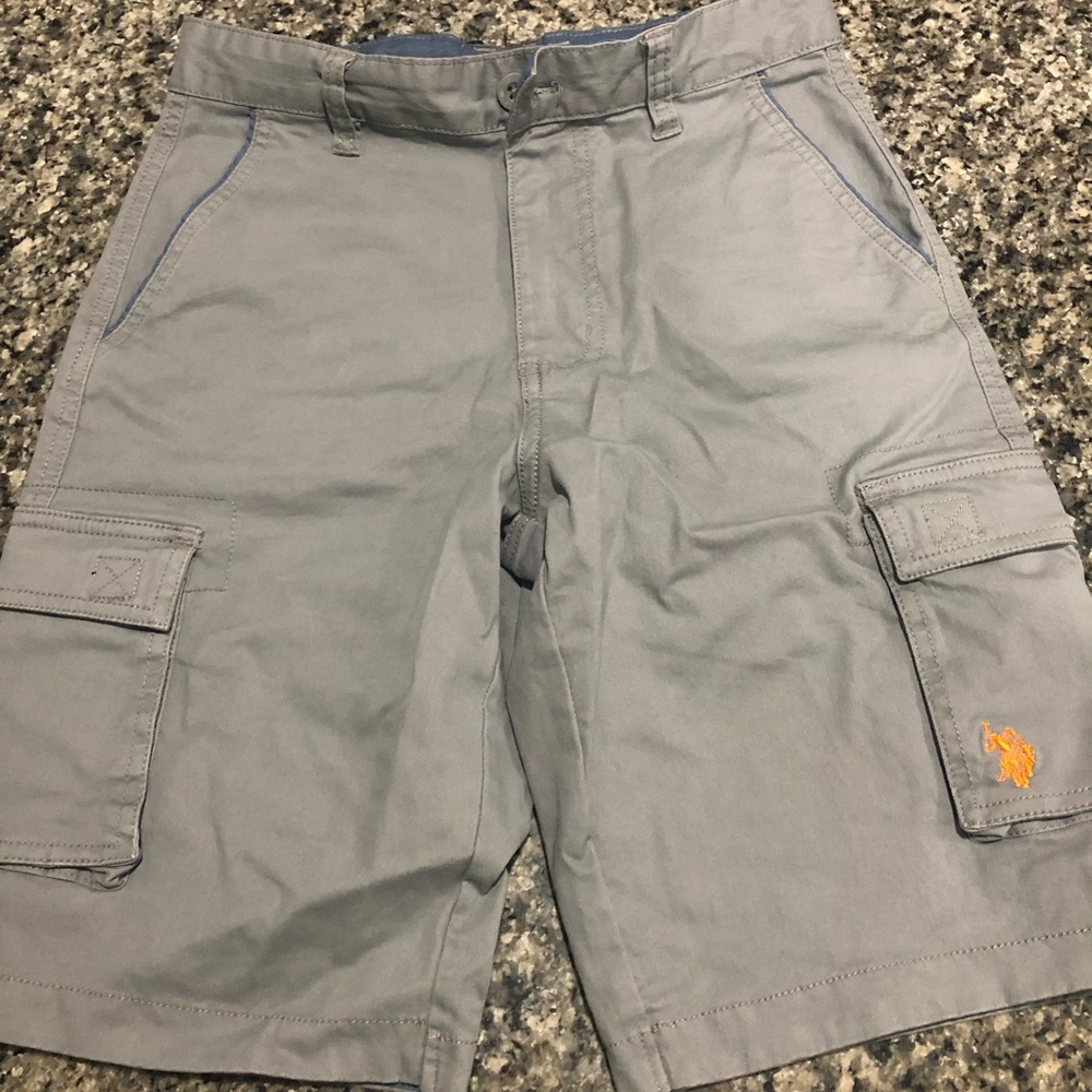 Boys US Polo Dress Shorts, Size 14